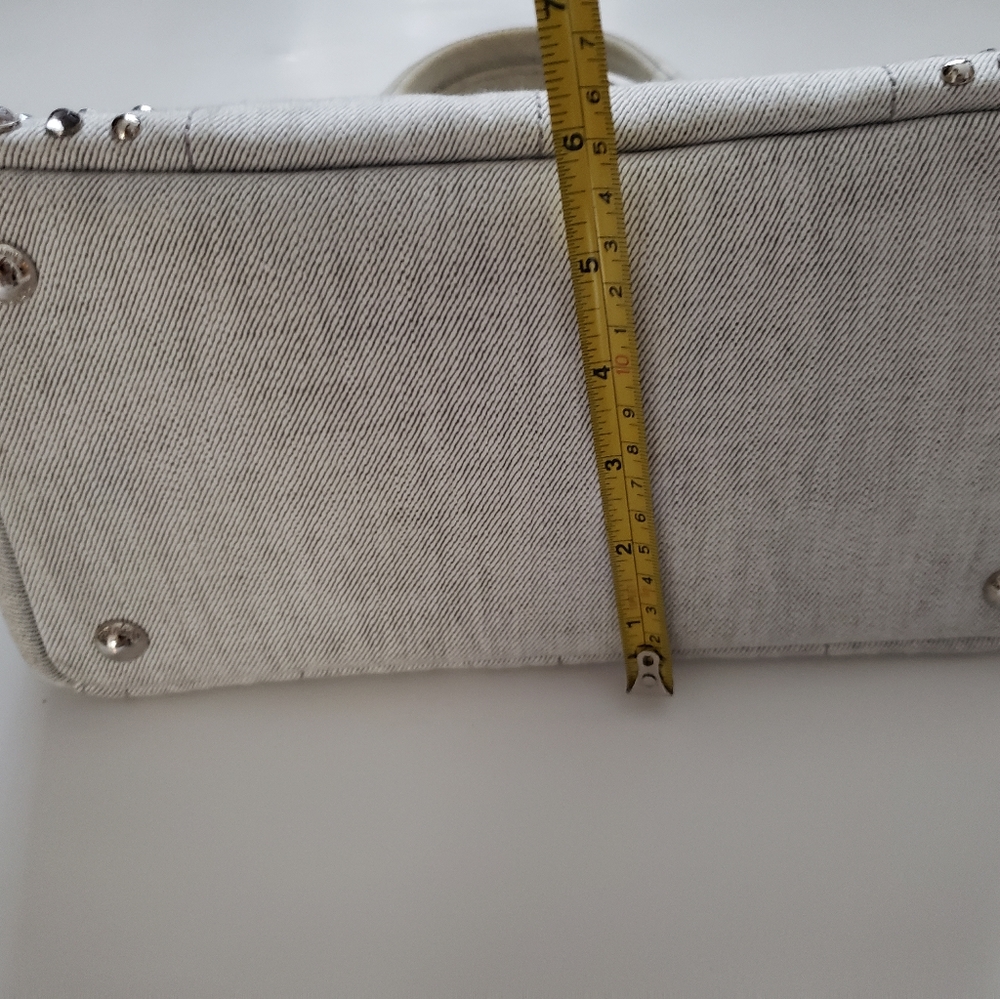 Authentic PRADA Canapa Canvas Tote with Sling. Vintage - Picture 6 of 16